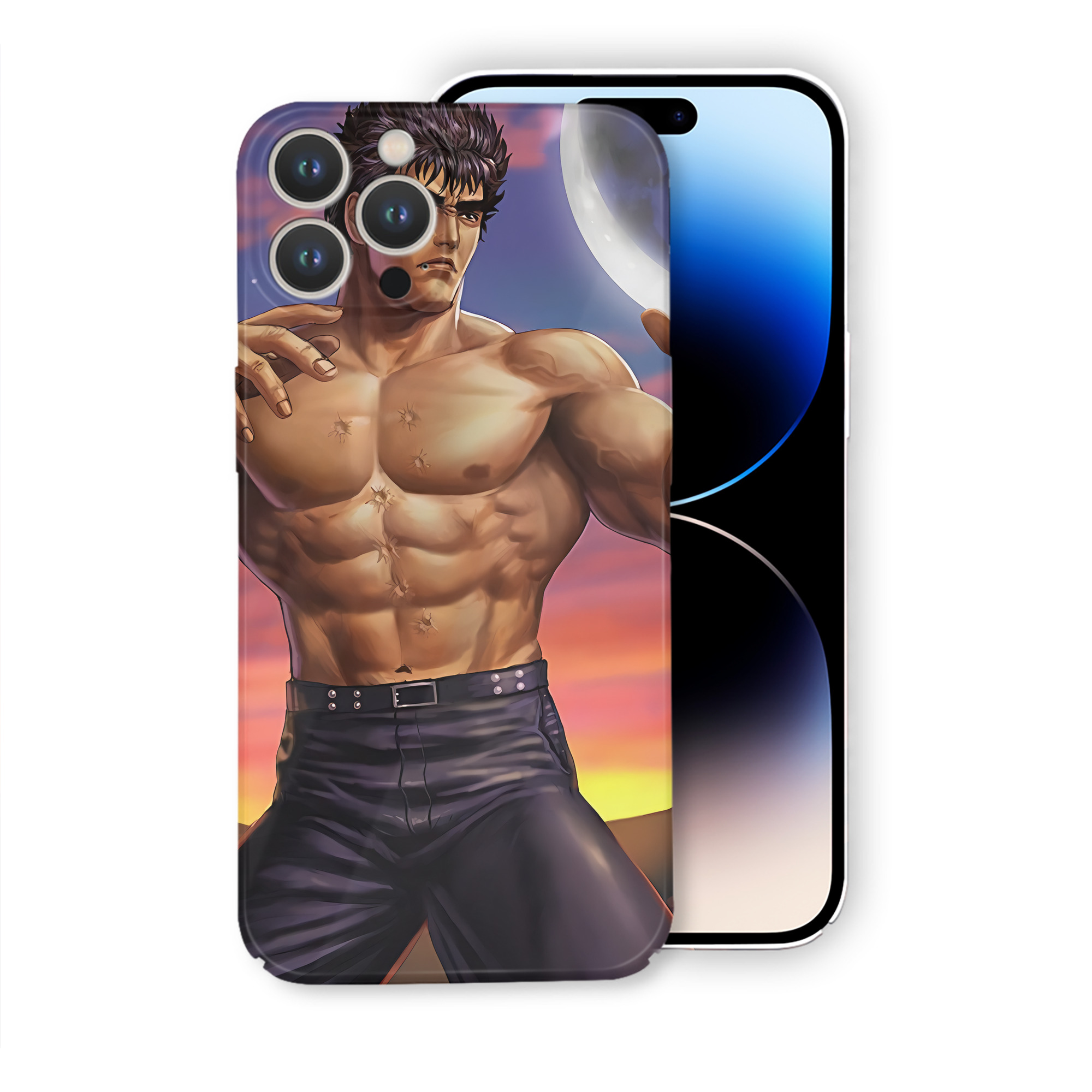 （画像用） 北斗の拳 Fist of the North Star 【iPhone 14シリーズ対応】ハードケース
